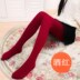 Vớ phụ nữ mùa xuân và mùa thu vừa dày pantyhose mùa thu và mùa đông với xà cạp dày đen vớ jumpsuits với xà cạp. 