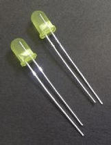  LED 5MM yellow light SHORT long feet yellow yellow fog astigmatism highlight IN-line new indicator light emitting diode