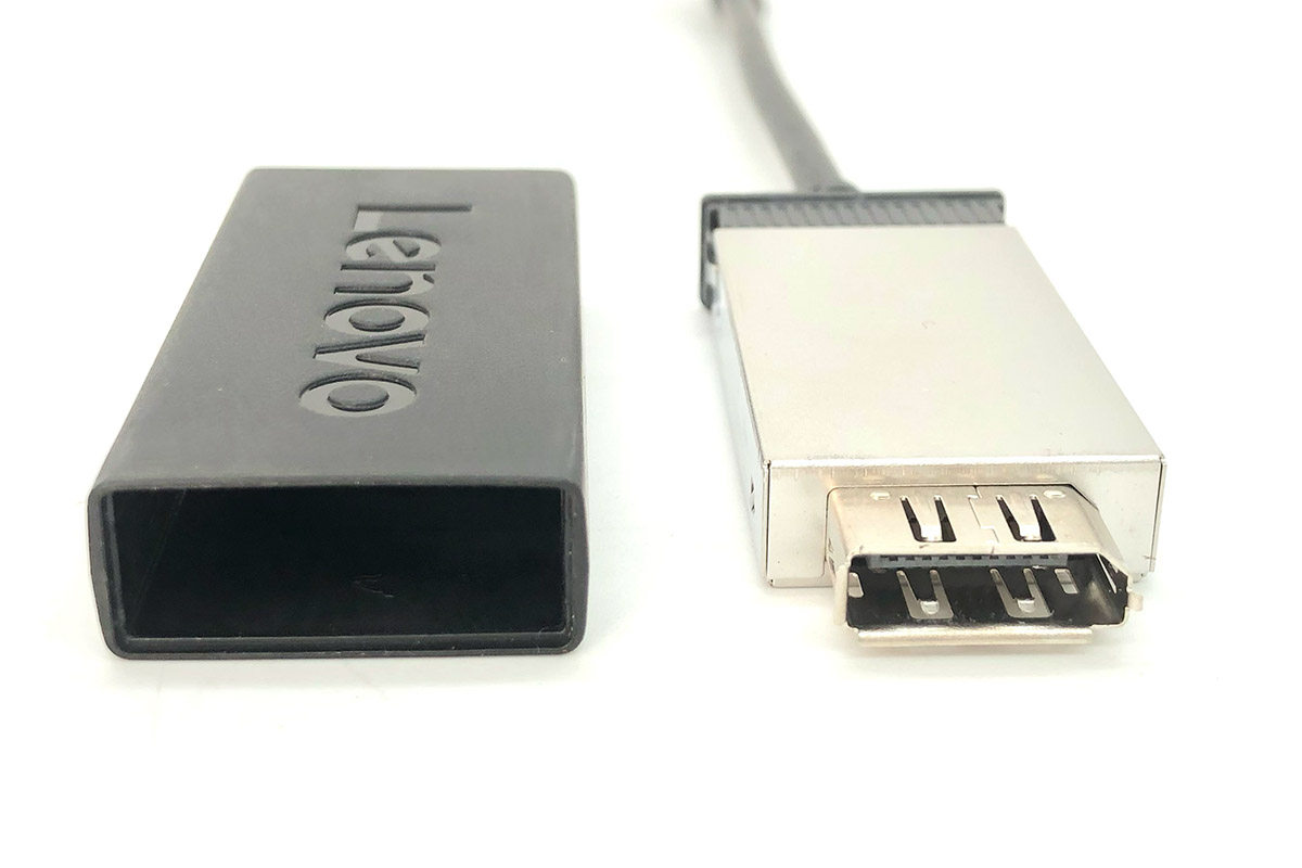 全新适用于联想 Lenovo USB-C to DisplayPort 转接线Adapter CYPD2119-01 4X90Q93303 03X7204 3840*2160 4K 60hz SC10L66918