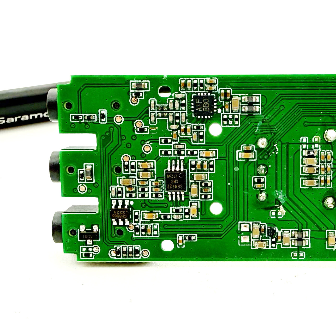 拆解报告：枫笛SR-EA5 USB 降噪声卡（Denoise Sound Card）支持电脑/手机  16bit/48kHz DAC 数字解码 Excellent Sound Experience Compatible with Compter iphone 16 17 pro