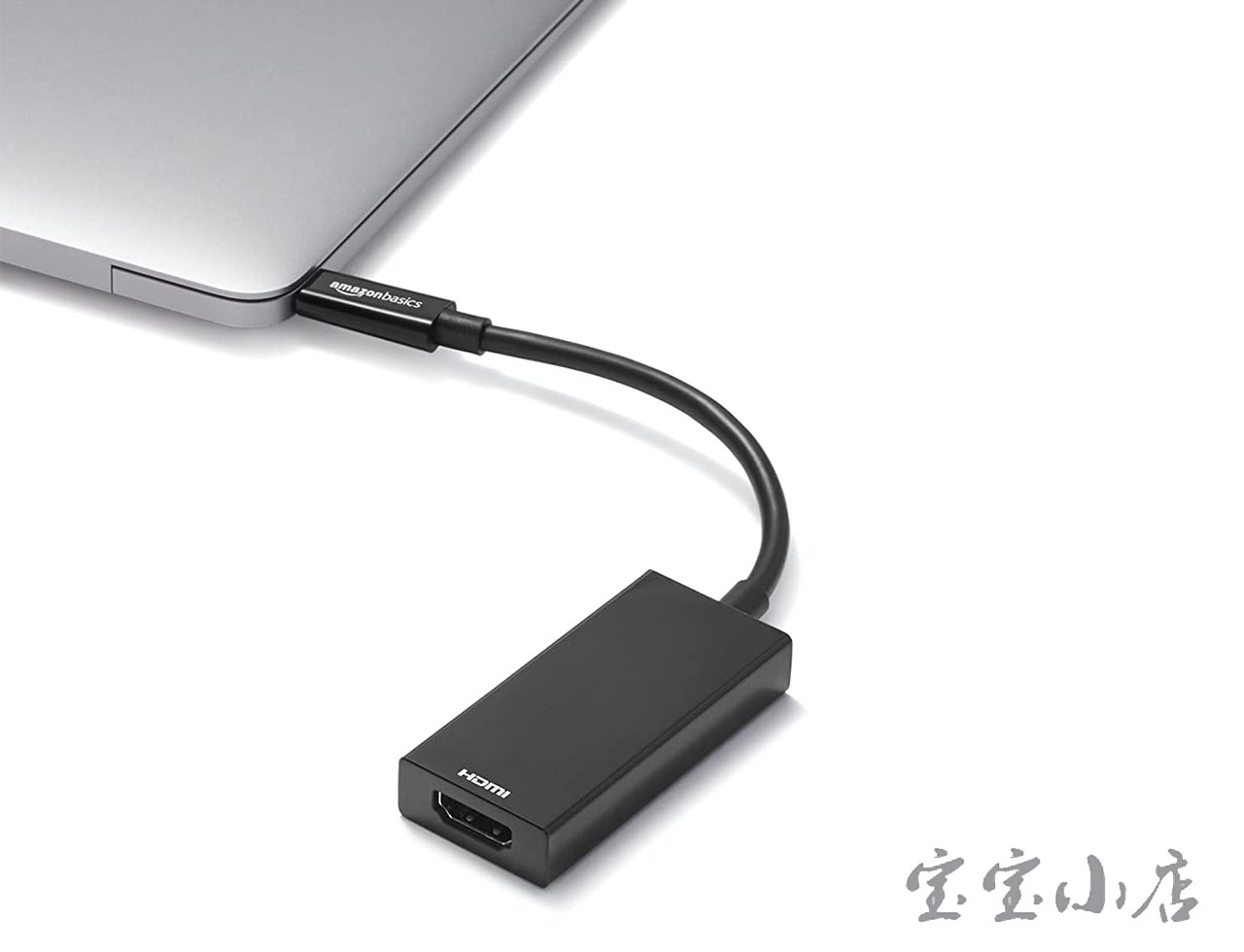 亚马逊倍思AmazonBasics USB 3.1 Type-C to HDMI Adapter Black 转换器