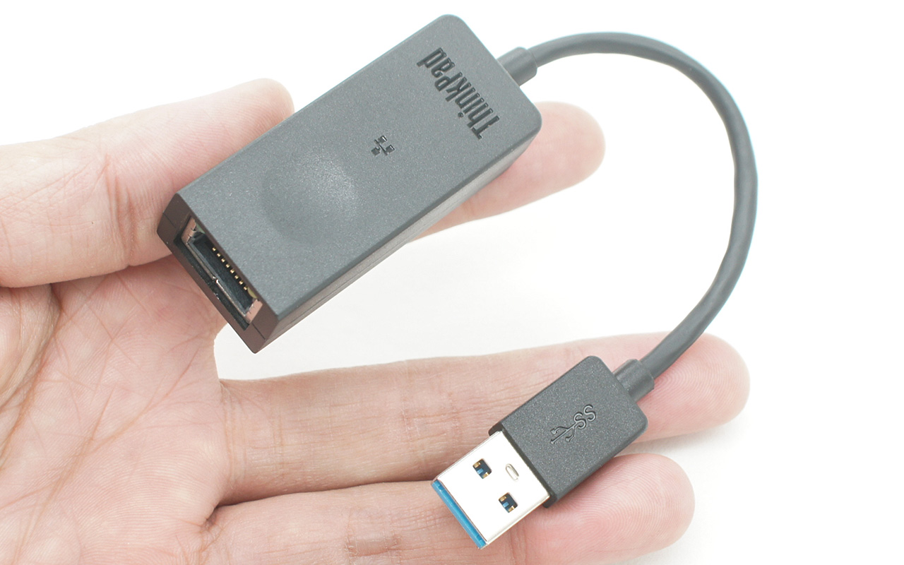 联想千兆有线网卡USB3.0转RJ45网线接口外置以太网转换器 RTL8153 03X7457 Gigabit Ethernet Adpter