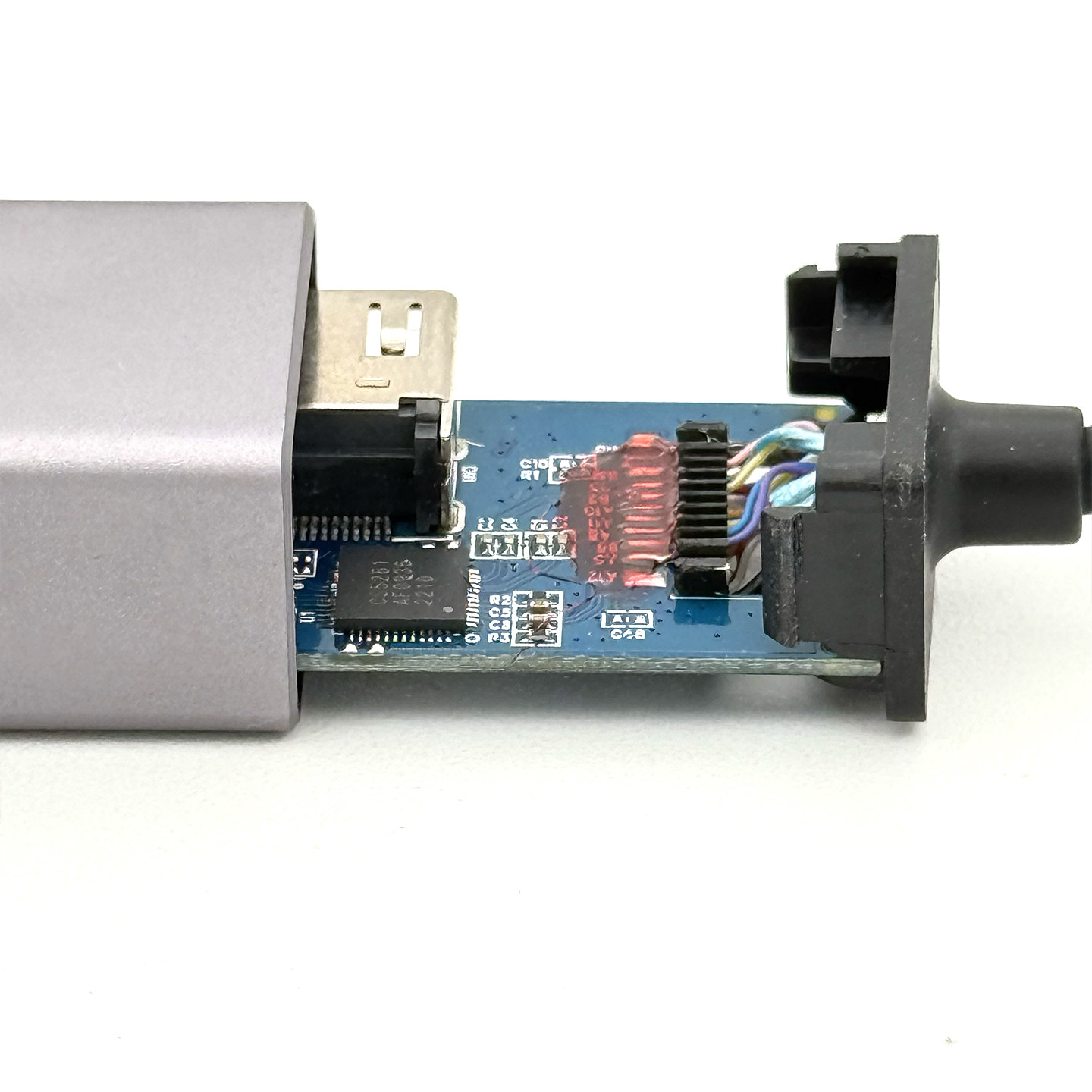 亚信AX88179A Type-C扩展坞千兆网口转换器 免驱适用苹果MacBook Pro/Air笔记本iPad华为手机平板连接电视4K投影USB3.0多功能分线器