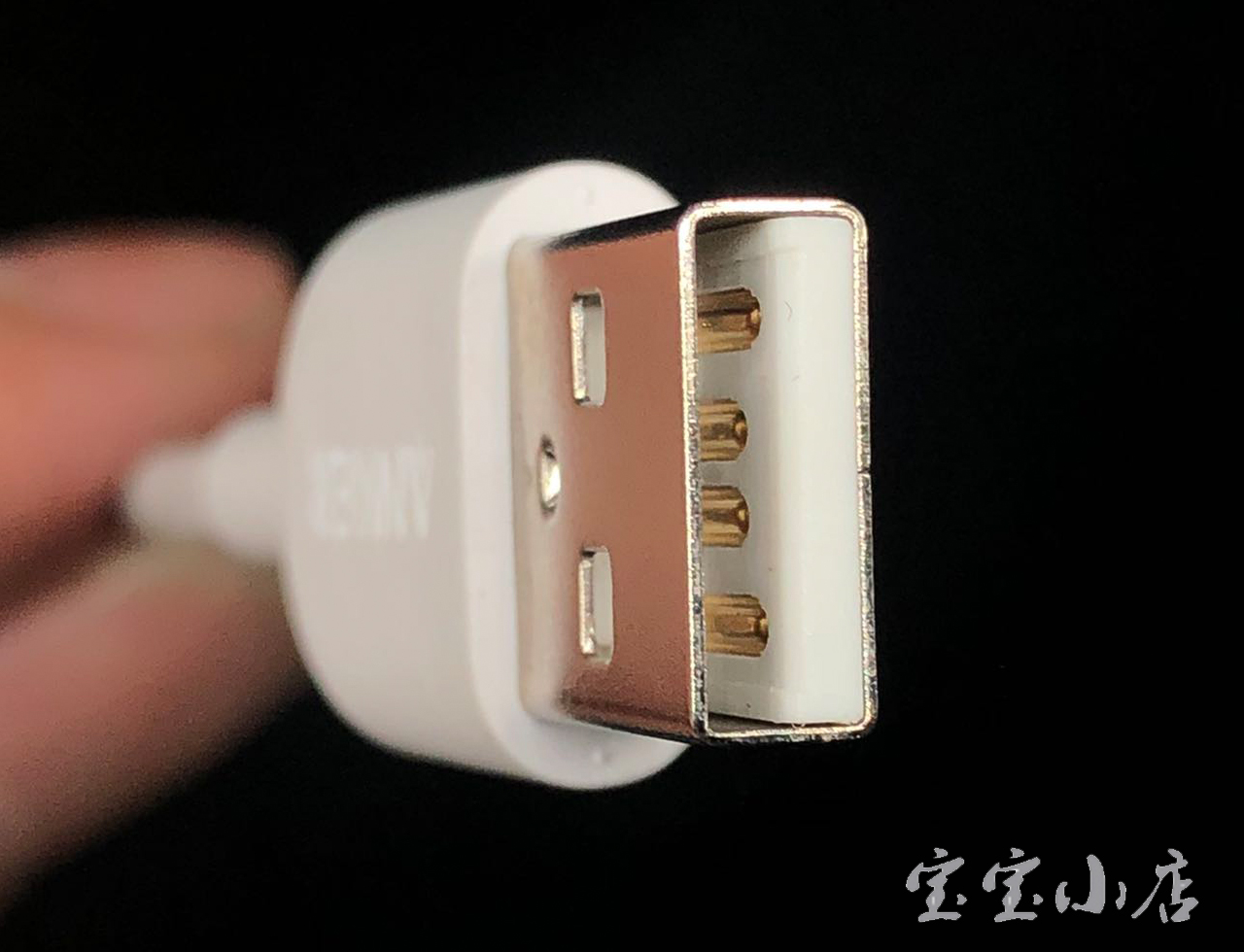 Anker USB-A转Lightning音频适配器 A8197 MFI认证USB-A USB C转Lightning母口转苹果母 音频线转换器