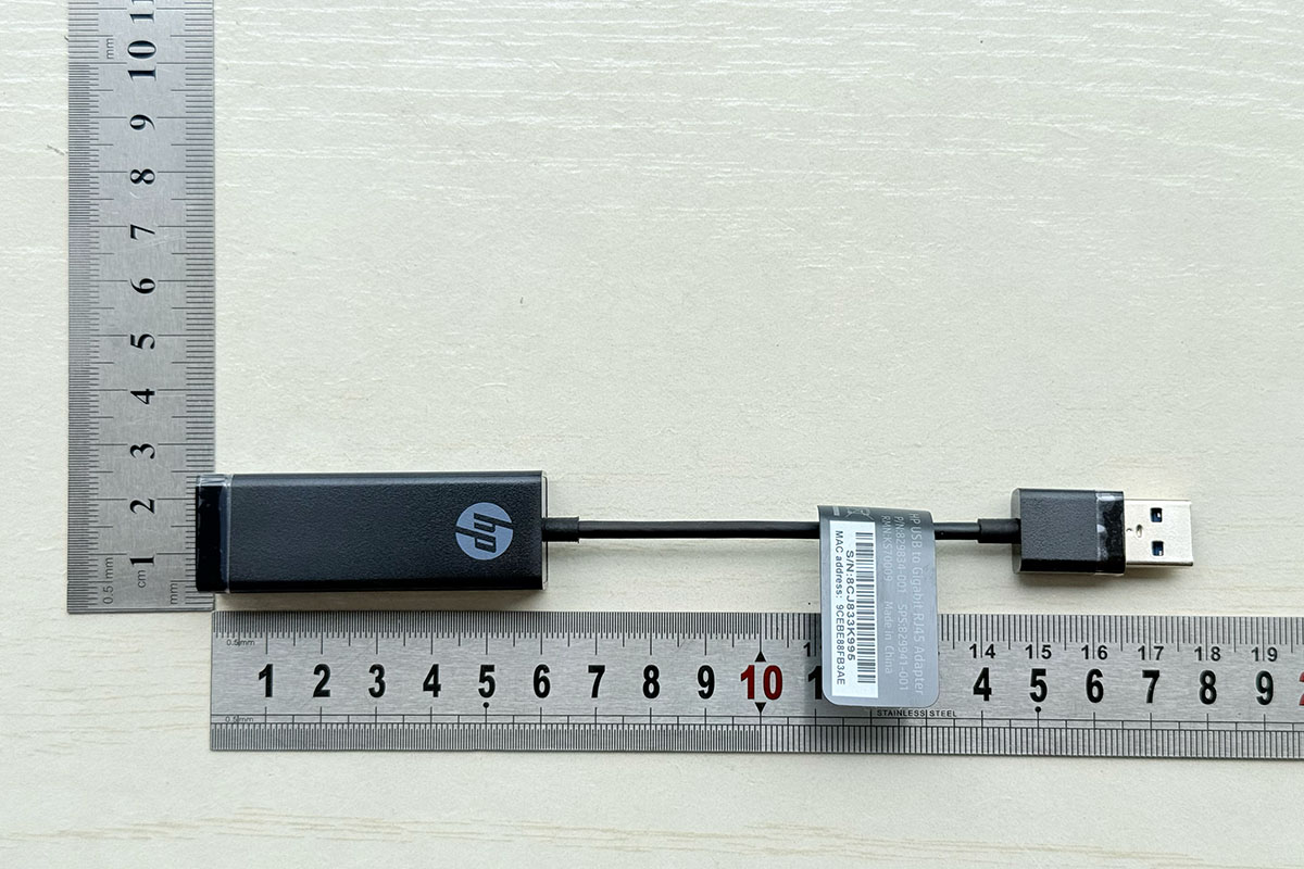 全新惠普N7P47AA#AC3 USB3.0转RJ45 1000M 千兆以太网卡转换器 USB 3.0 to Gigabit RJ45 Adapter G2 829834-001 829941-001