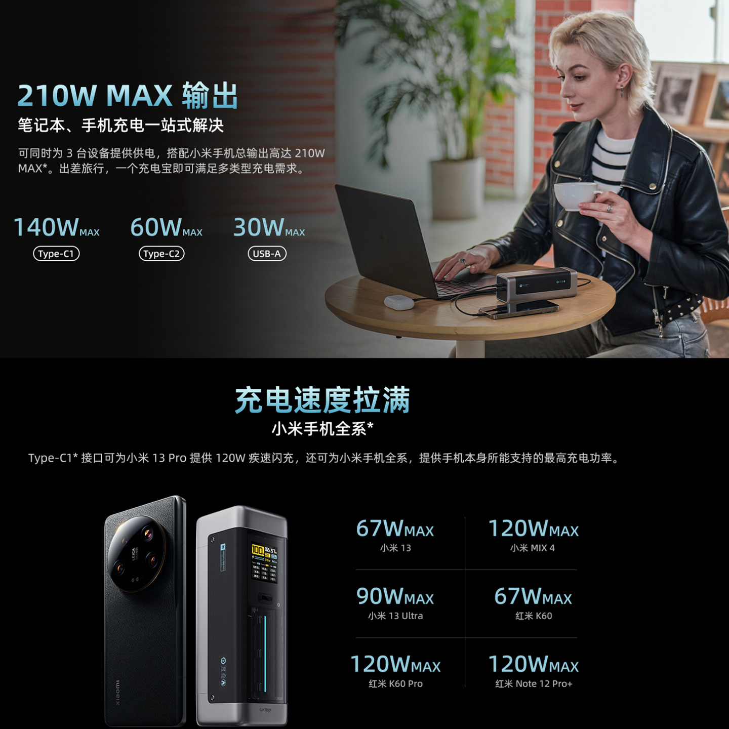 新到货CUKTECH酷态科240W PD3.1快充线6A大电流,全面支持小米120W/UFCS/140W氮化镓充电器与充电宝 Dual Usb c Cable-3Cgeek,只卖正品 收售工厂呆滞库存尾单 新到货CUKTECH酷态科240W PD3.1快充线6A大电流,全面支持小米120W/UFCS/140W氮化镓充电器与充电宝 Dual Usb c Cable