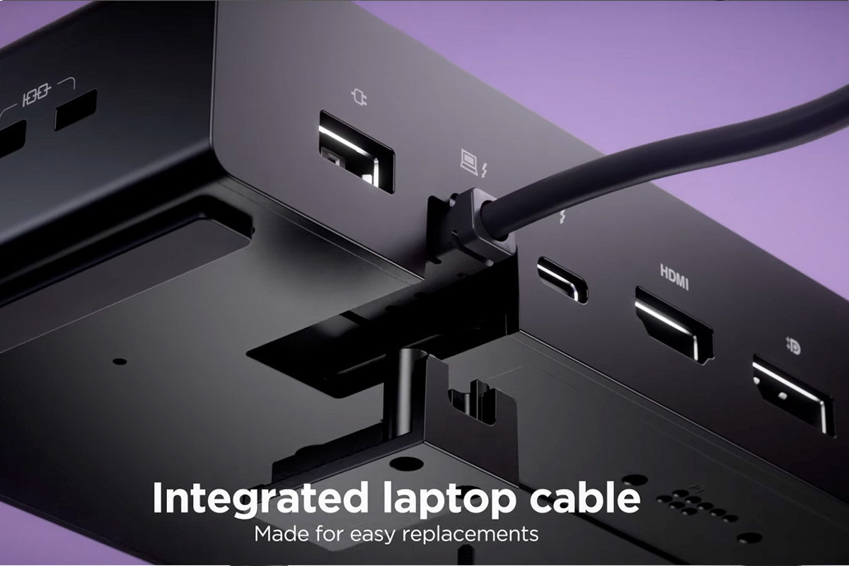 全新原装 ThinkPad Thunderbolt 4 Smart Dock Gen2 7500 Cable 雷电4数据线 PD3.1 快充线 FRU 5C11S03636 40G 240W兼容Macbook Pro iphone 16 17 pro max