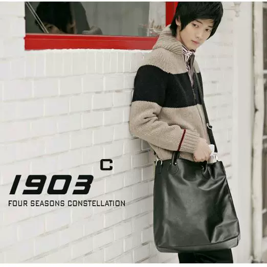 Xu hướng túi xách nam mới của Hàn Quốc Túi thời trang đa năng túi đeo vai Túi xách thông thường Túi xách nam túi xách nam túi xách túi xách vascara