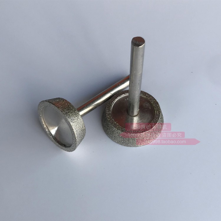 Vội vã cát thô xiên bánh xe ngọc chạm khắc công cụ khắc đầu mài que dày phôi phôi lột thô máy mài công cụ nhấn - Dụng cụ điện