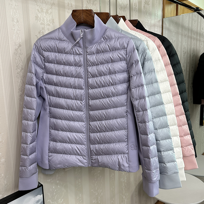 Outdoor down Jacket for Women, 90% Down, Goose Down, Windproof, Warm, Lightweight Hiking Jacket, Softshell Jacket Liner