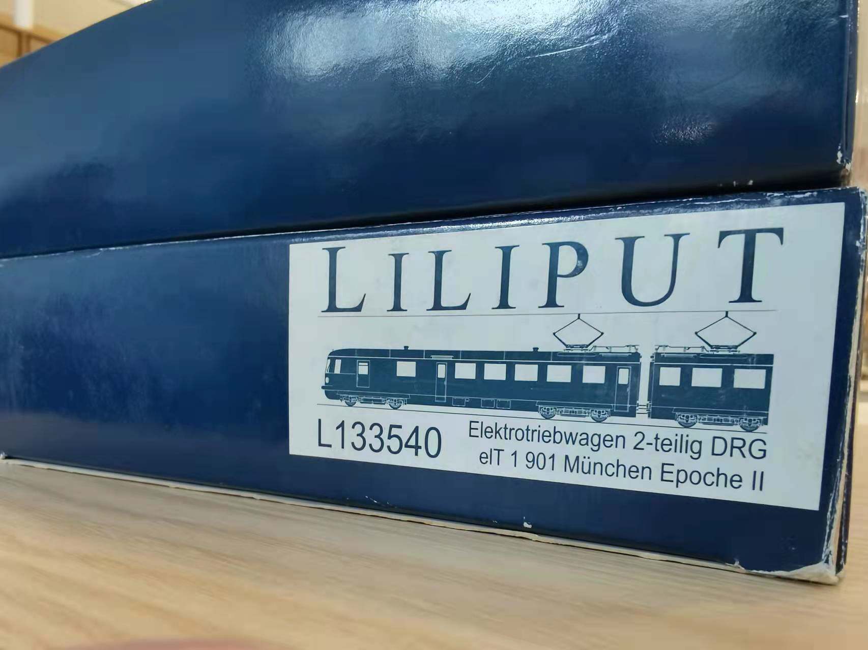 Модель поезда liliput火车模型 1/87 ho drg elt1 901城际客车组 BACHMANN