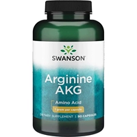 Американский оригинальный Swanson Akg Arginine Arginine Akg1000 мг*90 капсула способствует оксиду азота