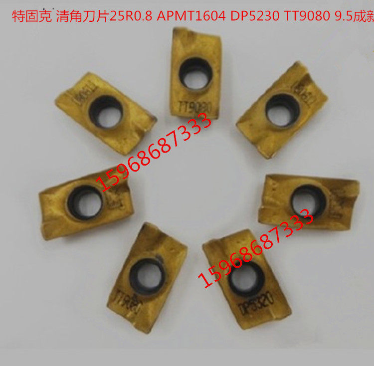 Used CNC blade Special Guck Clear Corner Blade 25R0 8 APMT1604 DP5230 TT9080