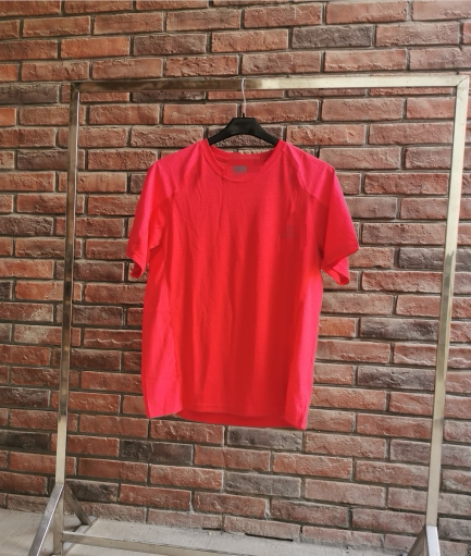 Men's ice cool Shuang Sport quick dry speed Dry moisture absorption perspiration breathable short sleeve T-shirt