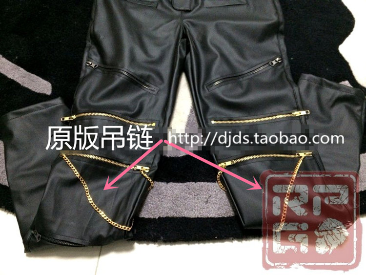 Pantalon cuir homme pour adolescent pour automne - Ref 1483119 Image 12