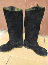 Warehouse stock 3516 plant 90s 65 Cavalry overturned fur boots Cavalry Horse boots Moto boot Moto boot