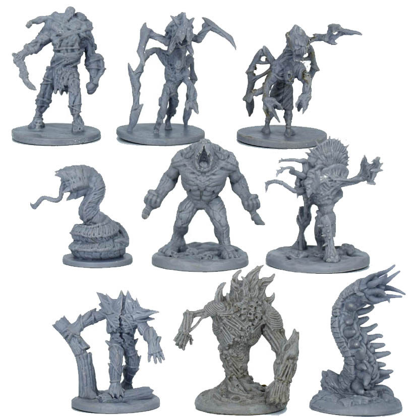 Magic Monster Table Tour Model of War - Chess Running Group is weird