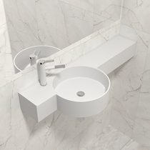 Simple artificial stone wall-mounted washbasin Bathroom integrated washbasin washbasin Toilet washbasin washbasin