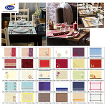 100 German Duni disposable hotel restaurant wedding banquet color paper placemats 30*40 cm