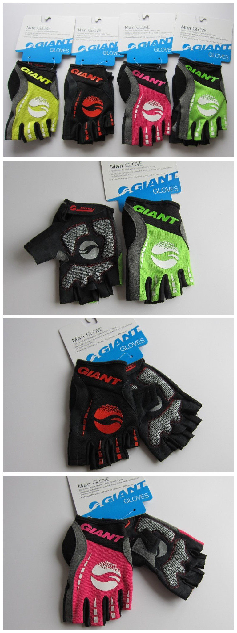 Gants de cyclisme homme GIANT - Ref 2247102 Image 15