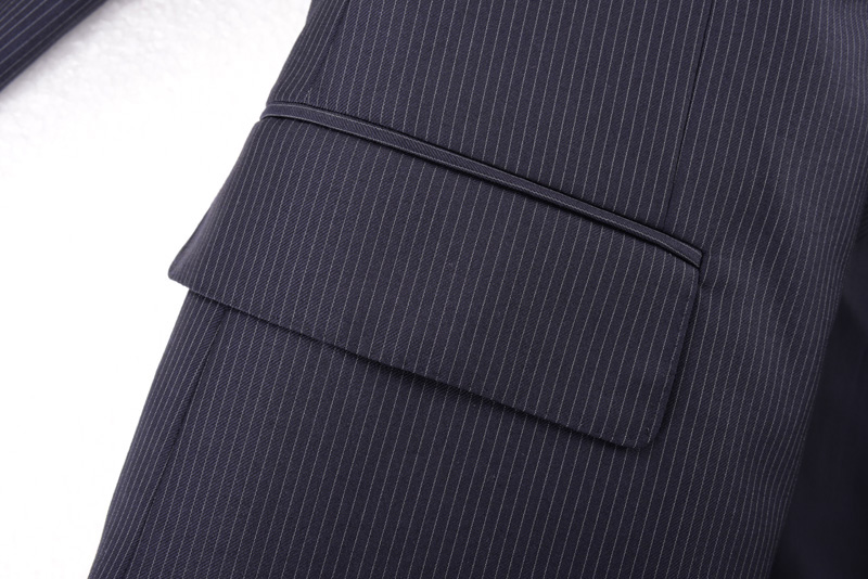 Ý REDA Ruida vải nam hai khóa phù hợp với quần áo len 88% len + 9,5% cashmere blazer nam