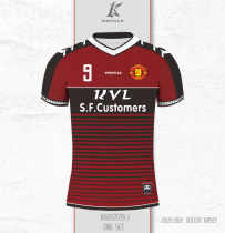Short Sleeve Football Suit Suit Custom Red Magic Retro 7 Beckham Personality Group Buy Football Clothes
