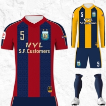 No. 14 Mascherano customized male long sleeve football suit printed short sleeve adult childrens football clothes training clothes