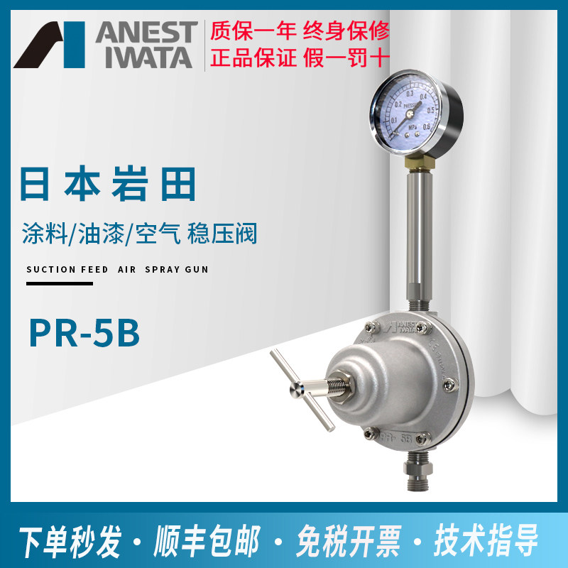 Original installation Japanese Iwata Paint Pressure Valve PR-5B Flow valve diaphragm pump spray gun pressure reducing valve