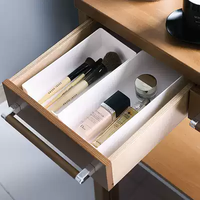 Multifunctional plastic drawer storage box compartment tableware box kuai zi he debris compartment organiser dao cha he