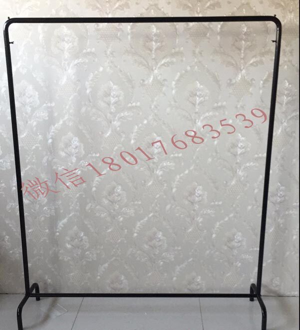 Black hang out black hanging coat rack rental Longdoor frame rental plastic clothes clamp for rent