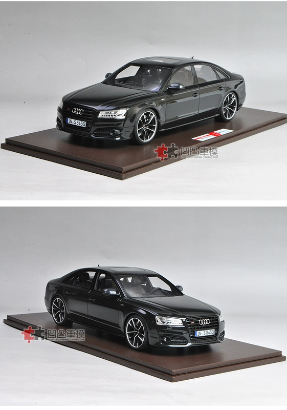 MOTORHELIX mô hình xe mô phỏng Audi S8 PLUS màu trắng nguyên bản 1:18 mới - Chế độ tĩnh