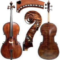 Imagination Musical Instruments Purely handmade playing shell inlaid cello with naturally air-dried materials SF Express