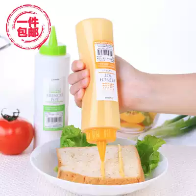 Japanese imported salad sauce squeeze sauce bottle tomato sauce squeeze bottle plastic seasoning bottle honey bottle oil vinegar jar oil pot