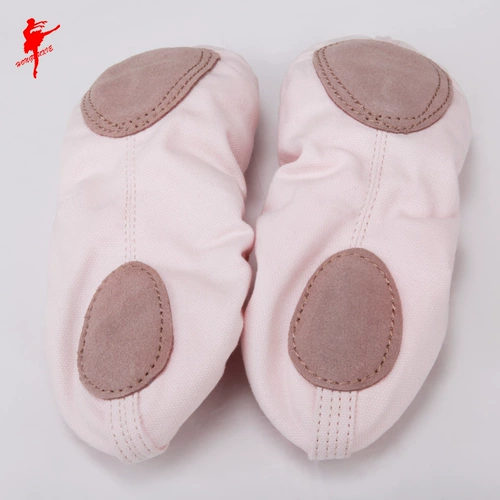 Красная танцевальная обувь танцевальная обувь женская мягкая тренировочная обувь кошачья кошачья туфли детские балетные танце