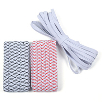Double-layer thick color wide waistband elastic band Black and white rubber band with high elastic elastic band binding accessories flat soft