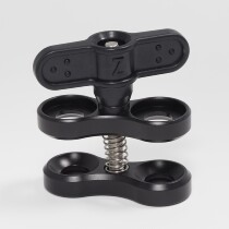 (Z-mark)Butterfly clip Double ball clip Light arm clip Diving photography bracket clamp Standard length
