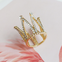  Handmade DIY rhinestone three-dimensional crown alloy accessories