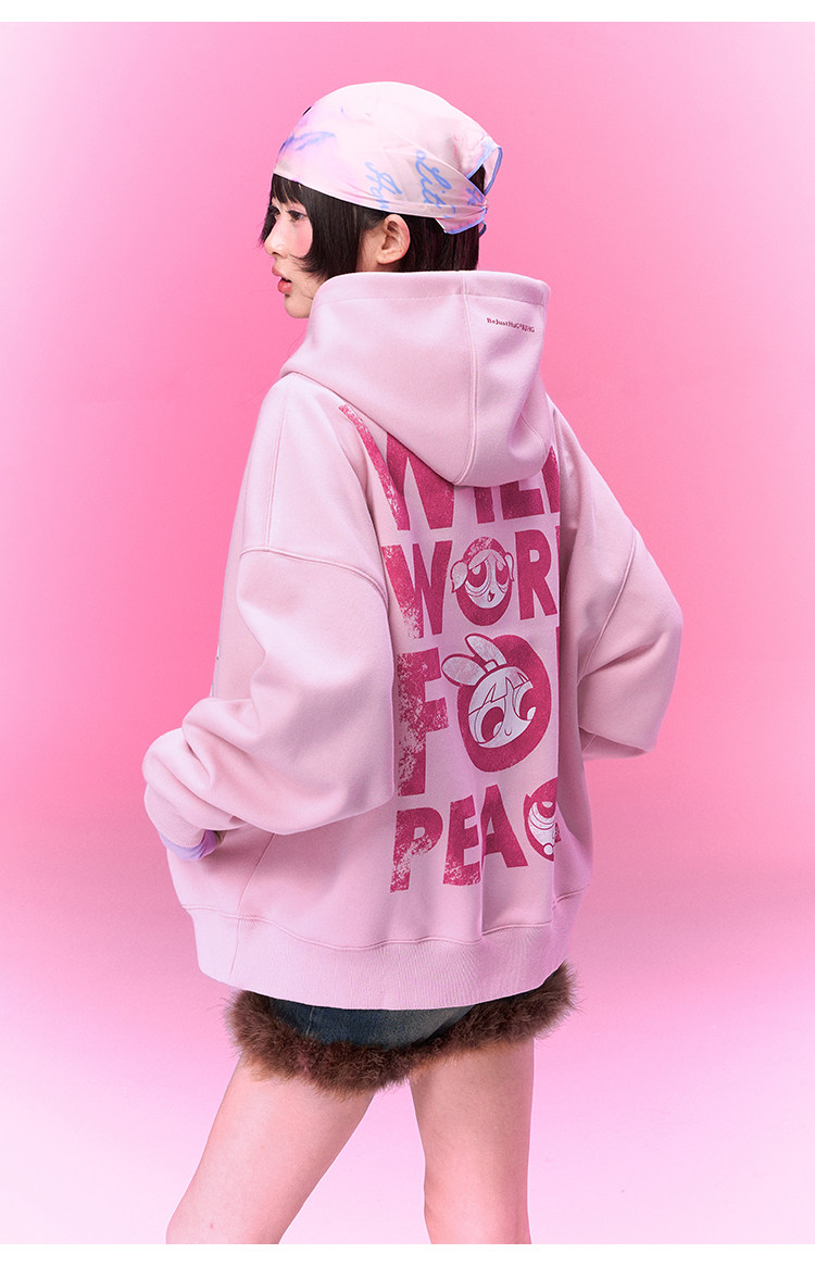 BJHG Powerpuff Girls Oversized Hoodie