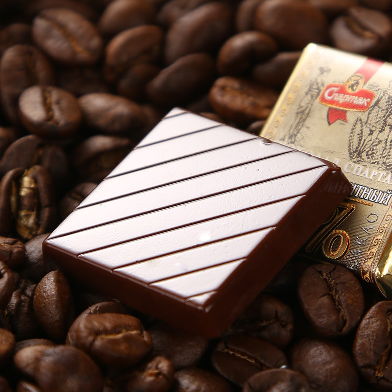 俄罗斯进口斯巴达克90% &amp; 72%苦巧克力：极致口感的秘密武器！