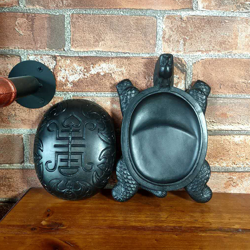 Ink Stone with lid Students Brush Calligraphy Ink Cartridges Grinding Ink of Calligraphy Ink of Calligraphy Ink house Four Treasure Imitation Antique Ink 7-inch Toad Tortoise