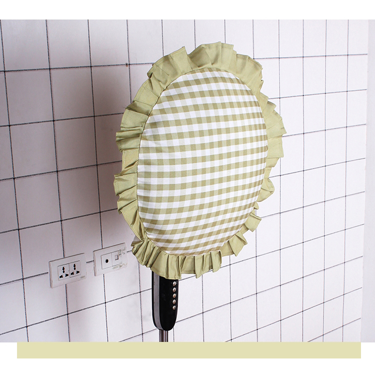 Rà soát tất cả áo khoác quạt bao gồm tròn fan bệ bụi trong nhà che bảo vệ vải vải che tay áo phụ sàn - Bảo vệ bụi bọc điều khiển tivi