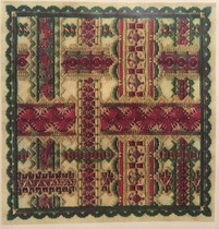 Laura canvas embroidered Fall Harvest Panel