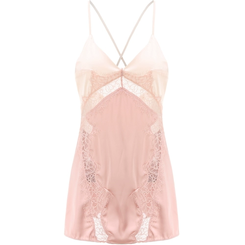 上小楼 Сексуальная весенняя летняя пижама, шелковый кружевной комплект, 2021 года, «Холодное сердце», эффект подтяжки