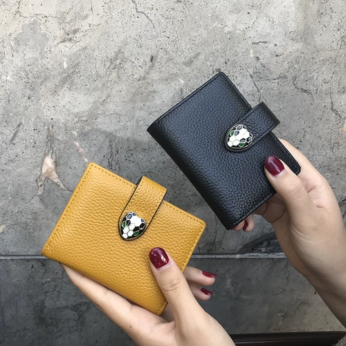 Картхолдер, маленькая ультратонкая тонкая вместительная и большая изысканная антимагнитная сумка через плечо, из натуральной кожи