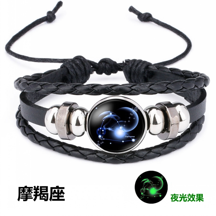 Vòng đeo tay chòm sao dạ quang có thể điều chỉnh đôi nam nữ trang sức vòng đeo tay huỳnh quang đầy sao để gửi cho sinh viên món quà sinh nhật sáng tạo vòng tay trơn vàng 18k