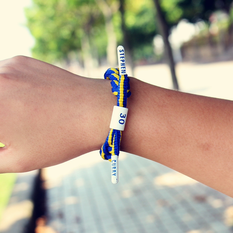 Star Lace Bracelet Bóng rổ Dây đeo cổ tay Kobe Curry Owen Wei Shao James Vòng đeo tay thể thao nam và nữ 	vành lưới bóng rổ giá rẻ