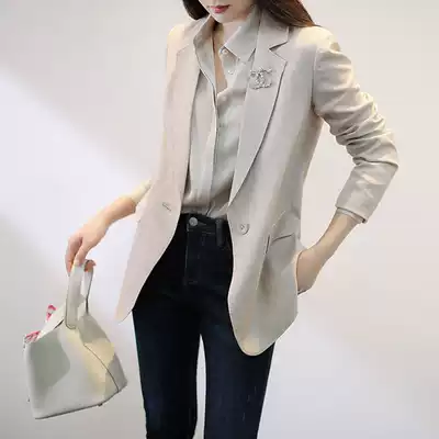 Sandro Svpr blazer women 2021 Spring and Autumn new professional temperament slim small suit top