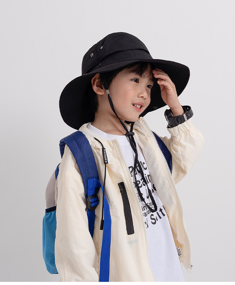 Big Brim Spring and Autumn UV Protection Kids Hat — 5