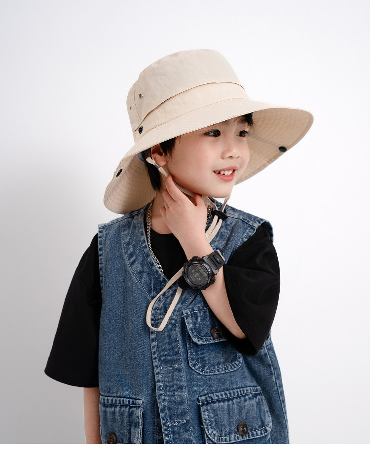 Big Brim Spring and Autumn UV Protection Kids Hat — 10