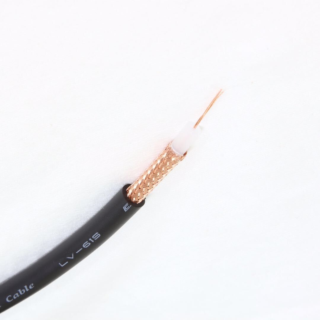 Japan CANARE LV-61S broadcast HD-SDI digital high-definition coaxial transmission line super soft black